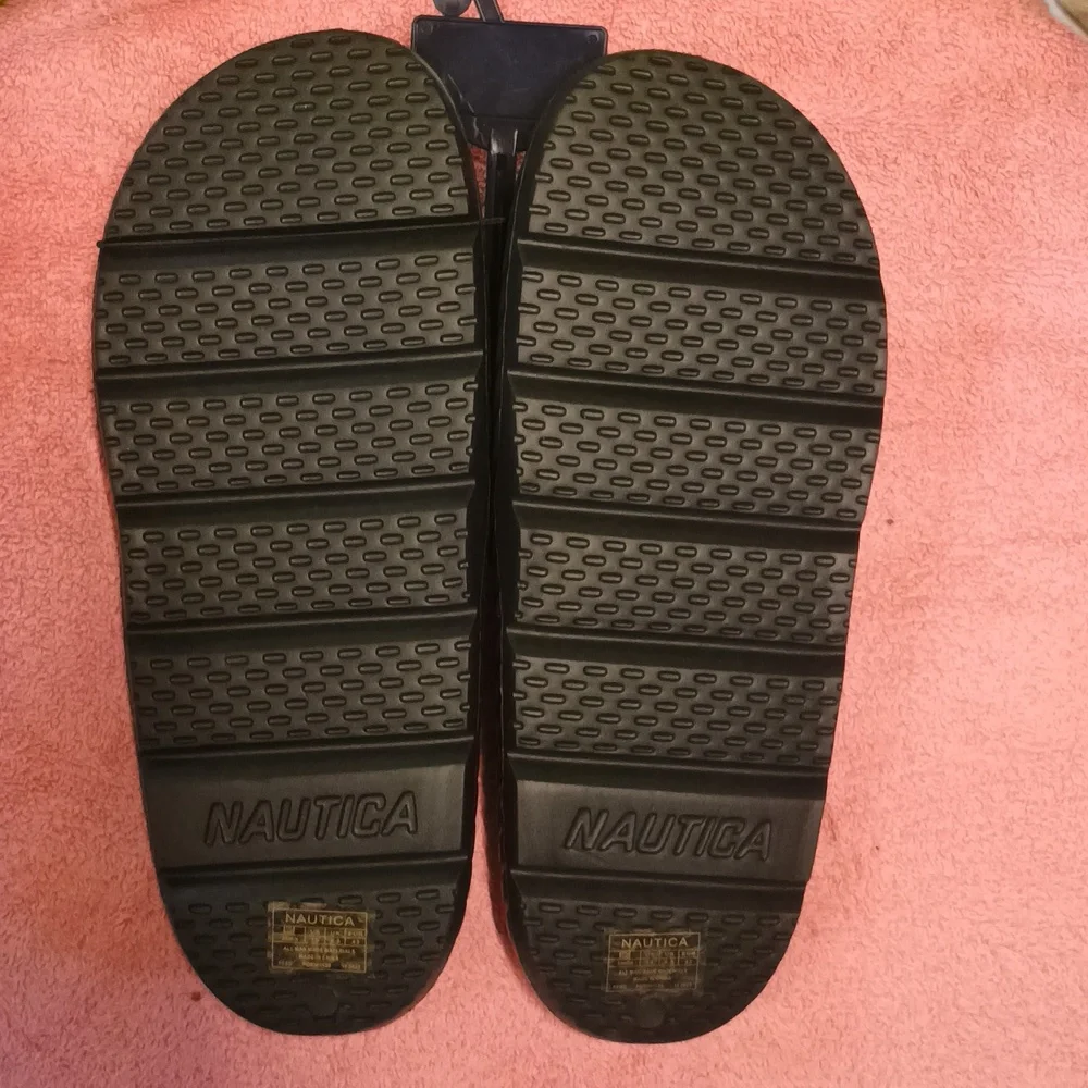 Nautica Mens Athletic Slide EVA Flat
